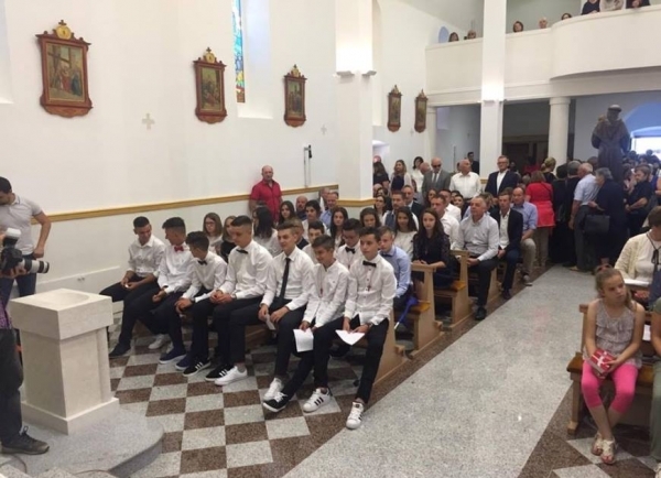 Proslava sv. Ante i krizma u Grabovici