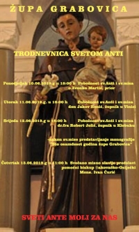 Trodnevnica i proslava sv.Ante